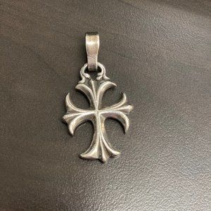 Bill Wall Silver Cross Pendant